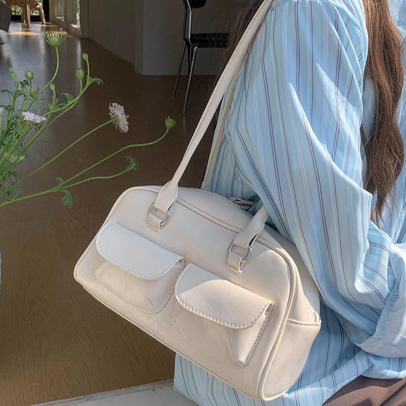 2025 Модная женская универсальная сумка - Лето и осень в корейском стиле Маленькая квадратная сумка через плечо
