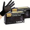 100-1 Nylon Gloves - Disposable Waterproof Kitchen Cleaning Gloves, Suitable for Indoor and Outdoor Use, Dishwashing, and Home Cleaning