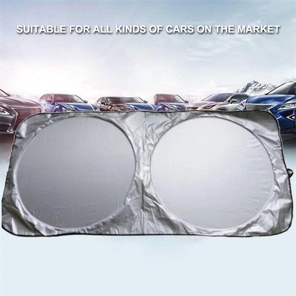 NEW Car Sunshade Windshield Covers Window UV Protection Windscreen Folding Auto UV Protection Curtain Styling Accessories