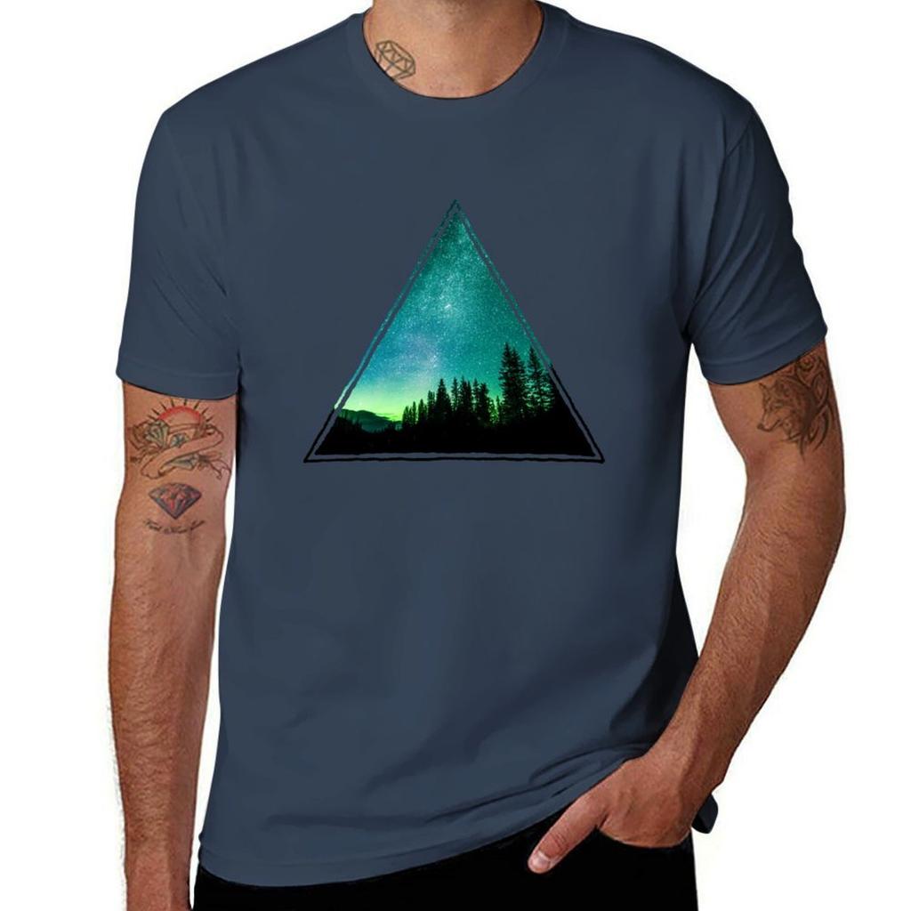 Aurora Borealis Aka Northern Lights Tshirt Plus Size Quick Dry Sports Tee Tshirt
