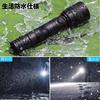 LED flashlight powerful flash light handy light small size on hand lightweight waterproof Type-C rechargeable zoom adjustment bright battery operated