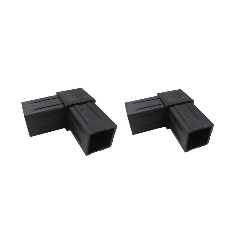 2/6/8/10/20Pcs Hexagonal 6 Through Plastic Fittings Abs Plastic Angle 22Mm Cross Square Pipe Fittings Pipe Angle Code