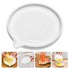Complementary Food Grinding Tool Fruit Milling Plate Garlic Masher Ceramic Garlic Grater