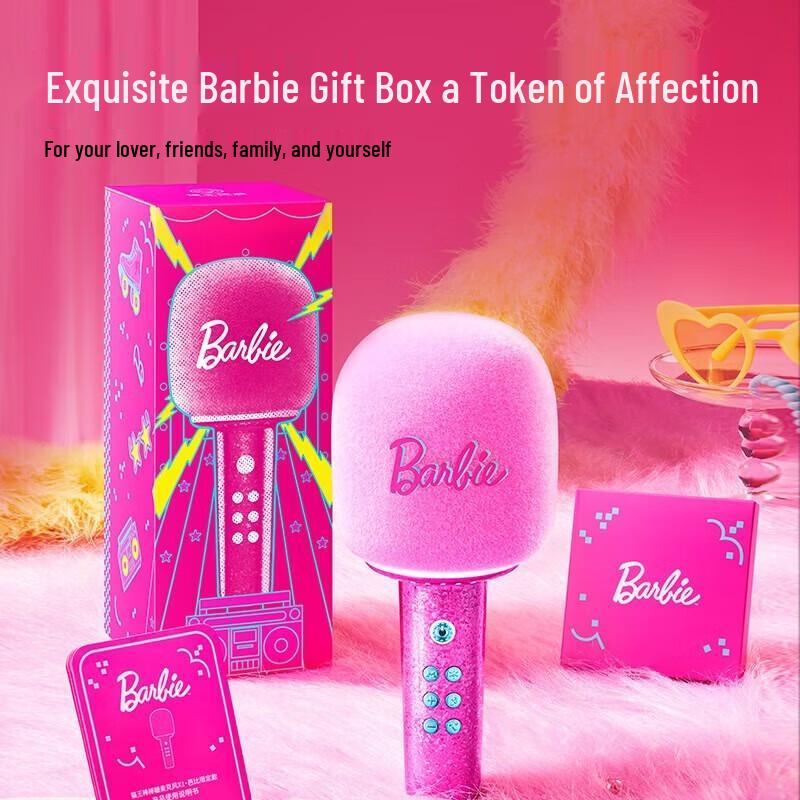 Элвис Пресли x Барби Леденец KTV Микрофон Динамик