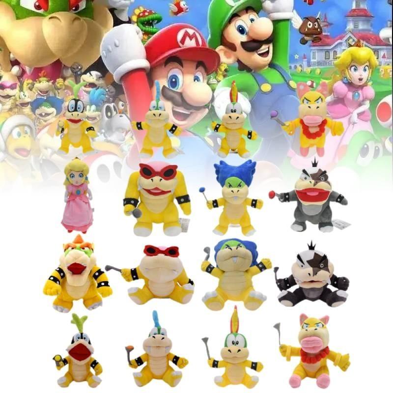 Soft And Huggable Mario Plush Toys Including Luigi Remira And Wendy Perfect For Kids