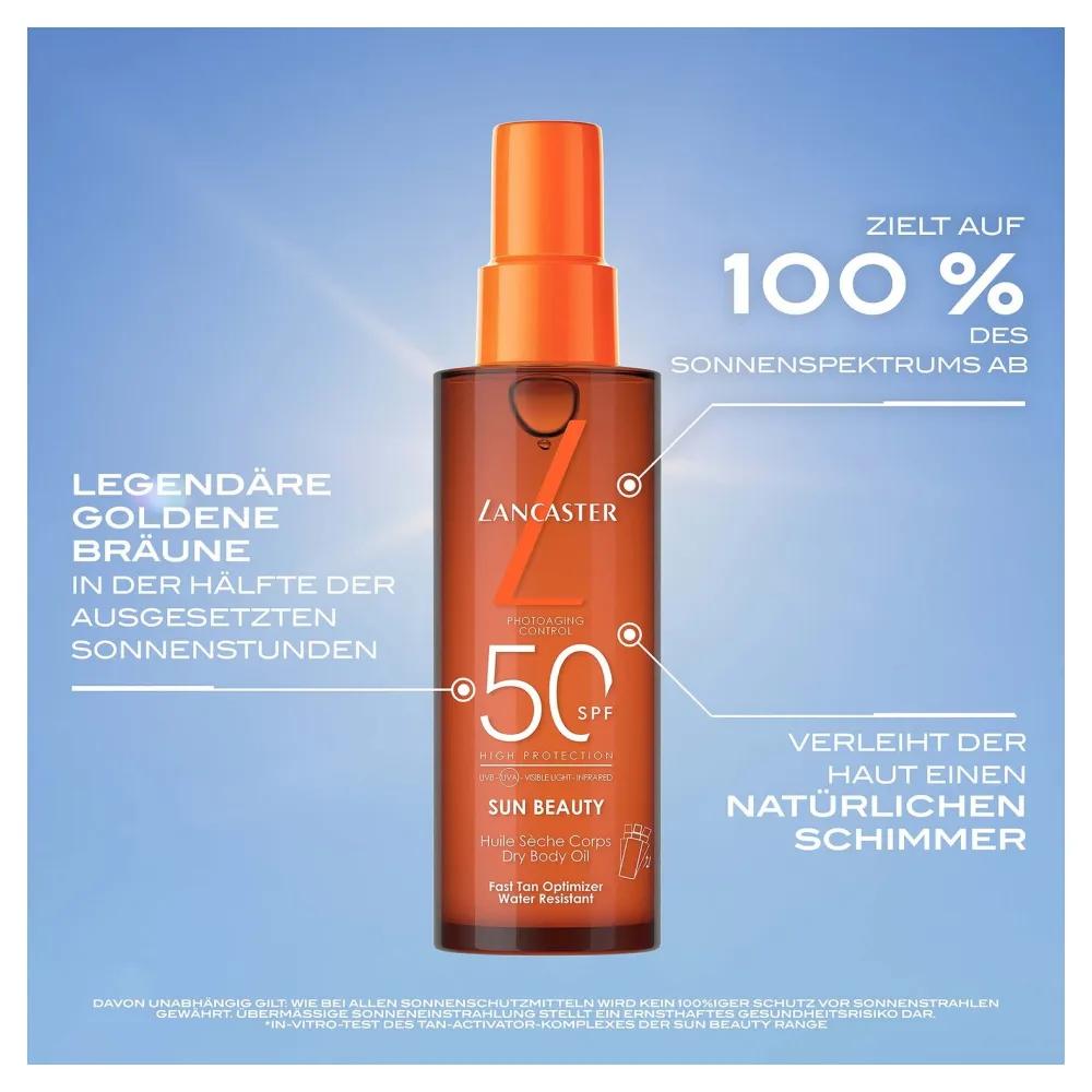 Lancaster Sun Beauty Масло для тела солнцезащитное SPF30, 150 мл