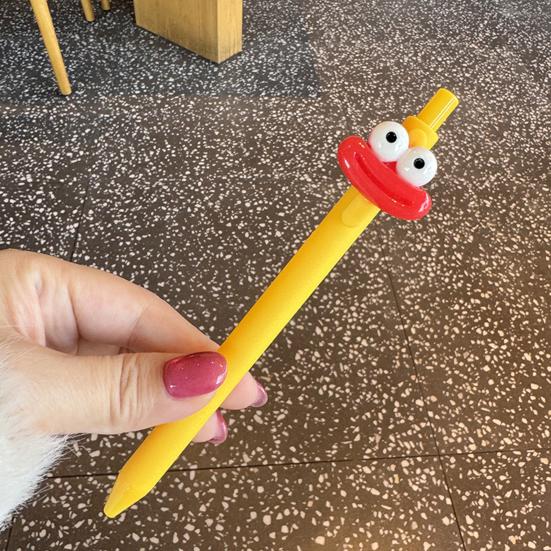 Large Mouth Ballpoint Pens Cartoon Gel Pen Cute Students Stationery Pen Fun Writing Tools for School Office And Gift Giving