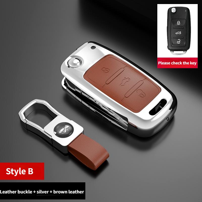 Для VW Volkswagen Polo Golf 4 5 6 7 T5 MK7 Tiguan Passat B6 B5 Skoda Octavia A5 A7 Seat Leon FR 2 Ibiza Ateca чехол для автомобильного ключа Cove