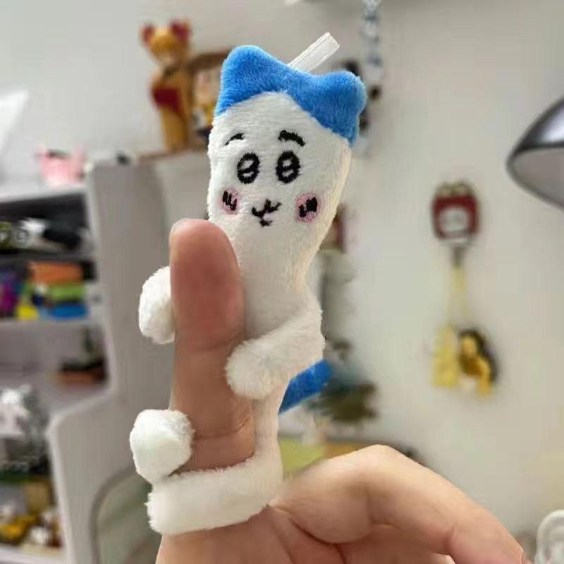 Chiikawas 10Cm Doll Kawaii Hachiware Anime Cute Usagi Cartoon Bag Мобильная плюшевая кукла Школьный портфель Подвесные игрушки Подарки для девочек