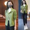Casual Jacket Short Coat Women's Spring and Autumn New Versatile Slim Frock Jacket