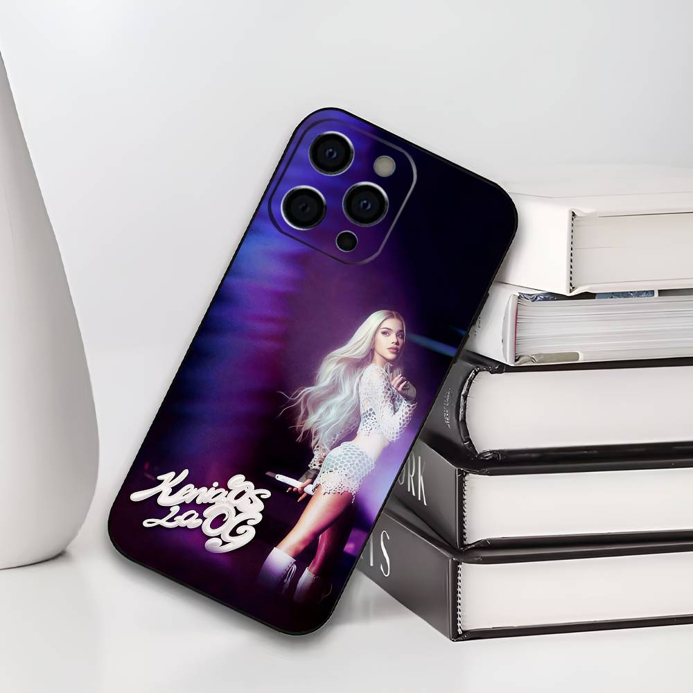 Чехол для телефона Singer K-Kenia OS для iPhone 17,16,15,14,13,12,11 Plus,Pro Max,XS, Мягкий силиконовый черный чехол