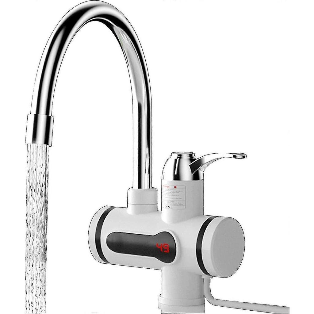 Electric Water Heater Led Digital Tankless Hot Water Faucet Bathroom Kitchen Water Heating Tap 360 Degrees Rotate Cold And Hot Water Mixer Tap-sfygv
