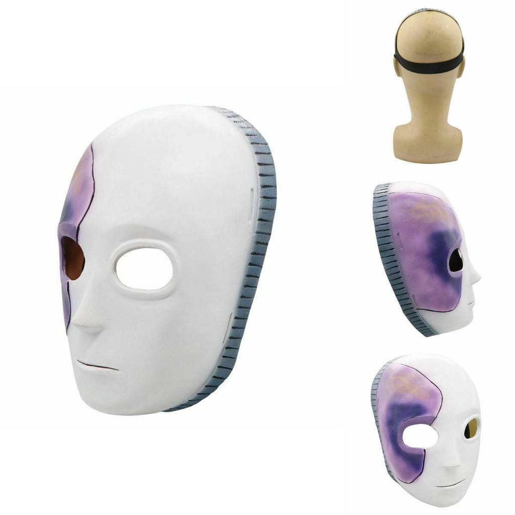 Латексная маска Салли Фейс для косплея с удобной посадкой, идеально подходящая для Хэллоуинских вечеринок