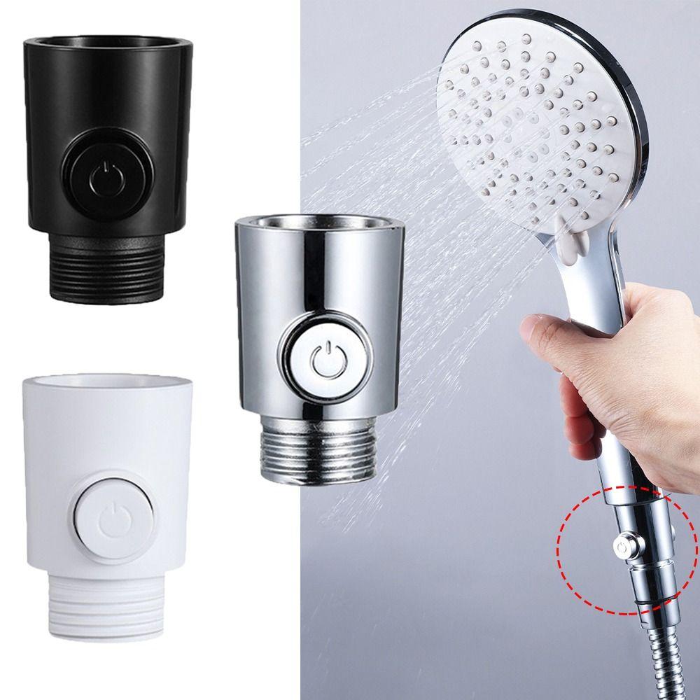 Flow Limiter Water Stop Valve Plastic Sprayer Shut-Off Switch Water Flow Regulator  Bathroom Parts
