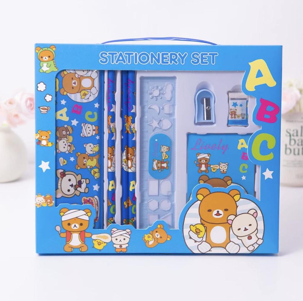 Подарочный набор "Сумка и Канцелярия" на 1 июня для детей - Подарок на День Рождения и Школьные Принадлежности