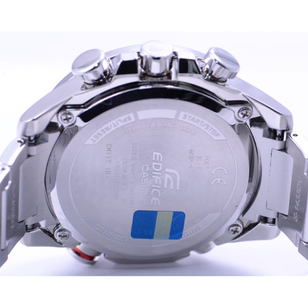 Casio Мужские часы EDIFICE EQB-501XD-1AJF [EDIFICE TIME TRAVELER Metal Band] Круглые серебристые из нержавеющей стали