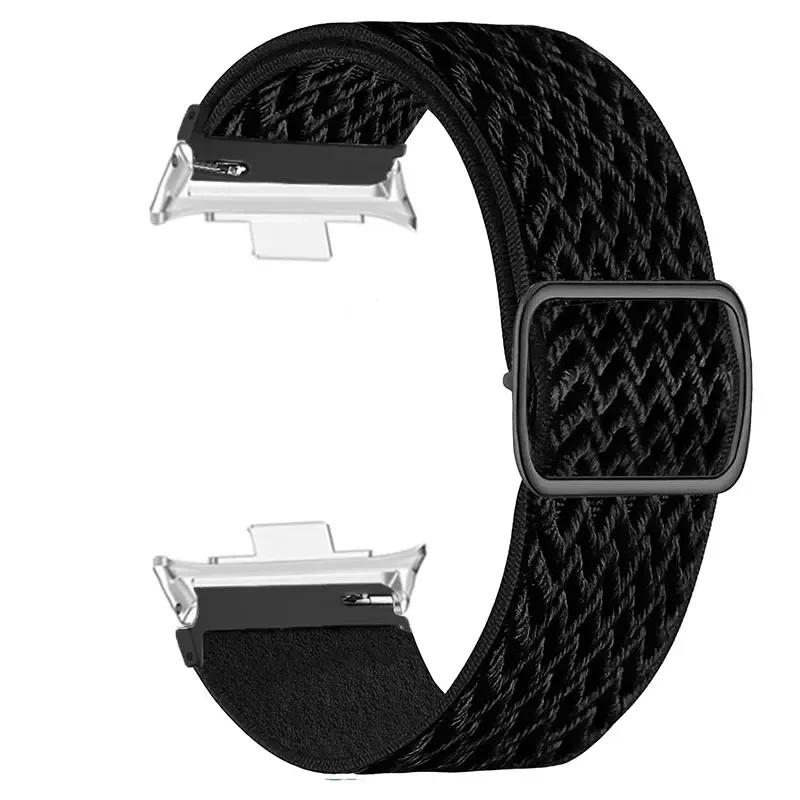 Эластичный нейлоновый ремешок для Redmi Watch 4 5 6, сменный, для женщин и мужчин, плетеный ремешок-петля для Xiaomi Mi Band 8 Pro, браслет