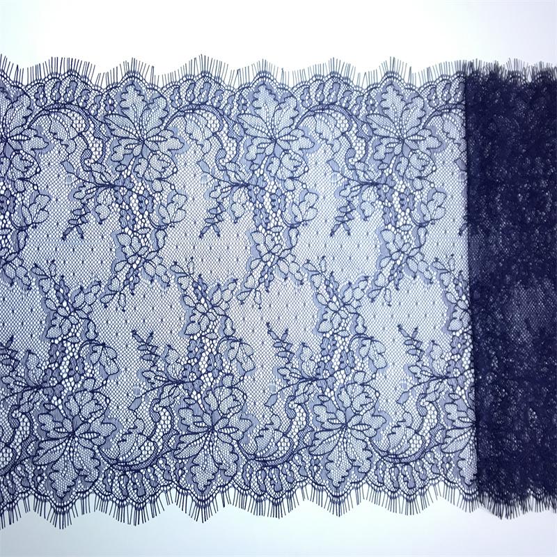 (6 цветов) 3 метра французского кружева шантильи, неэластичное кружево с ресничками для нижнего белья, платья, домашнего декора, рукоделия