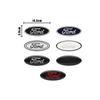 XXUI3 Car Front Emblem Trunk Badge Sticker logo For Ford Transit Ecosport ESCORT Fiesta Focus Ranger Mondeo Mustang Auto Accessories