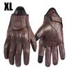 Дышащие перчатки из козьей кожи для мотоцикла, велоспорта на открытом воздухе, мотокросса, защита для всех пальцев, сенсорный экран, гоночные перчатки