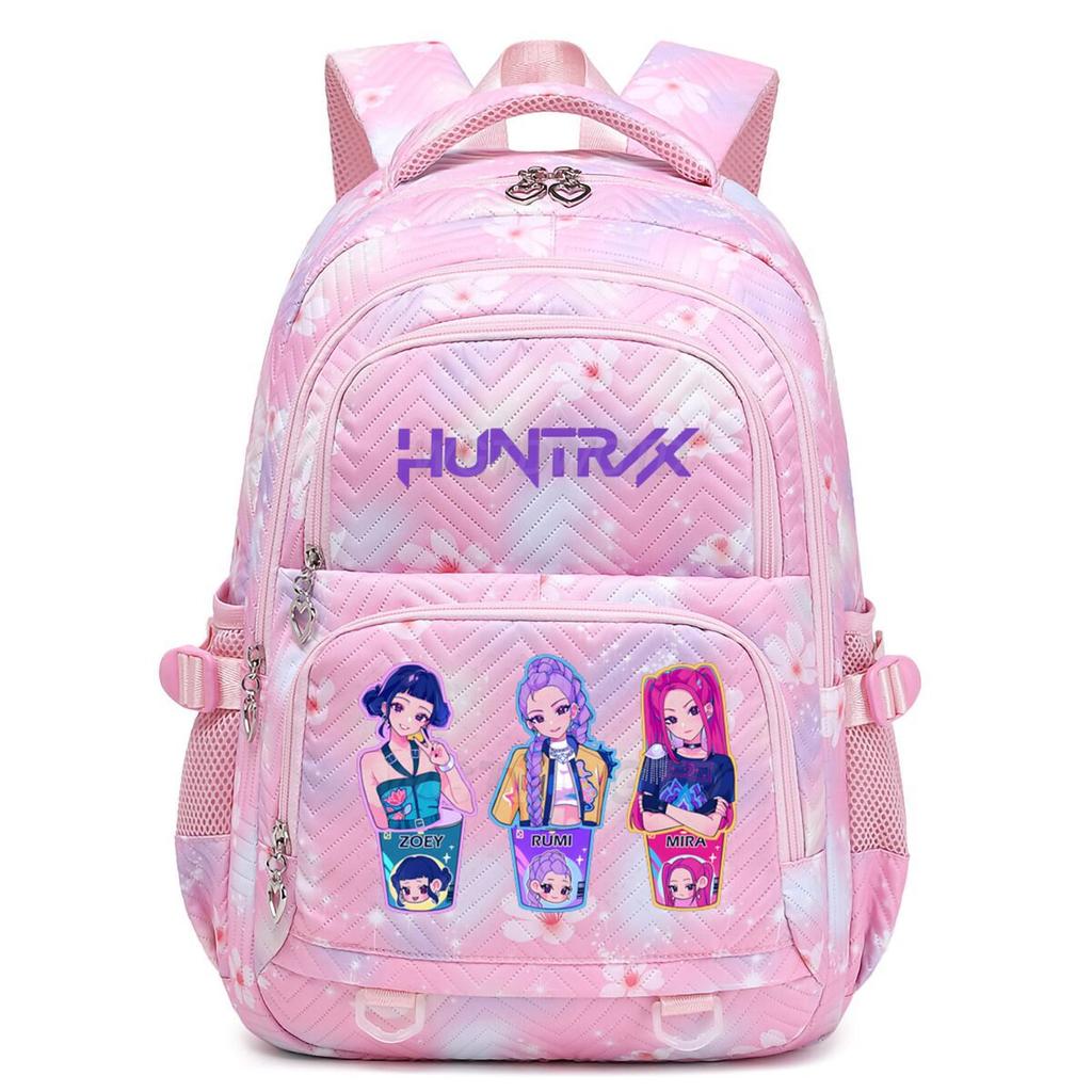 Animation Cartoon Printing Korean Version Trend Lightweight Backpack Women'S Large-Capacity Primary And Secondary School Student Schoolbag