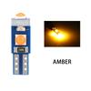RXZ 10PCS Canbus T5 W3W 3030 3SMD Led Bulb 12V  Universal Interior Lights Dashboard Warming Indicator Auto Instrument Lamp