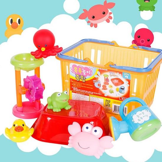 Thumb Infant Bath Play Comprehensive Toy, Mixed Colors, 1 Piece, Korean Bath Toys