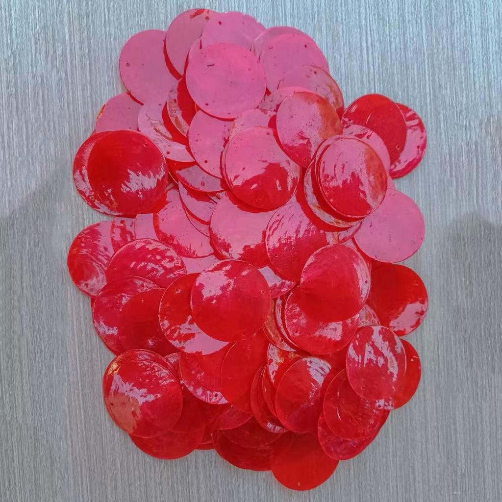 5 см DIY Белый Капиз Ракушка с двумя отверстиями Морская ракушка Массовые ракушки Капиз для декора DIY Музыка ветра и поделки Ювелирные аксессуары