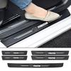 Наклейки-защита порога автомобиля Anti Scratch Strip Пленка на бампер из углеродного волокна для 3 bk bl 323 Axela Atenza CX-3 CX-4 CX5
