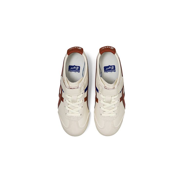 ONITSUKA TIGER Детские кроссовки Mexico 66 PS Birch Rust Red Кремовые 1184A049-202