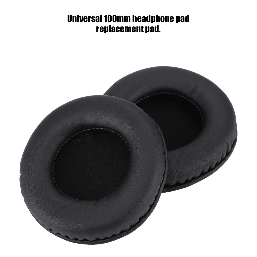 Universal Replacement 100MM Ear Pads Soft Foam Cushion Headset Cover Case