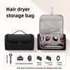 Fashion travel hair dryer, curling iron accessories, storage bag, makeup bag, random color, 1 waterproof PU storage bag