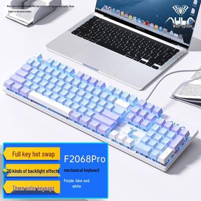 Проводная механическая игровая клавиатура AULA F2068Pro с 104 клавишами