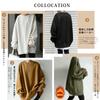 Long Sleeve Brushed Fleece Round Loose Plus Oversized Solid Korean [MlleeSSeeldyTRC] Women's Hoodie, Pullover, Neck, Fit, Size, Sweatshirt, Color,