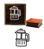 Printtoo Scrap-Booking Jug Design Wooden Rubber Stamp Diary Card Print Block-2 X 2
