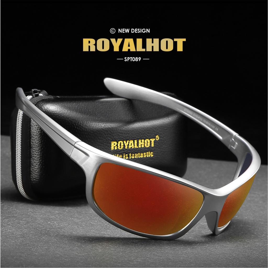 Royalhot Поляризованные солнцезащитные очки унисекс для научной фантастики, винтажные солнцезащитные очки, очки в стиле ретро, ​​солнцезащитные очки, UV400