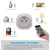 16А Умная Wi-Fi розетка для Израиля Умная беспроводная Wi-Fi розетка Работает с Alexa Google Home Assistant Приложение Tuya SmartLife
