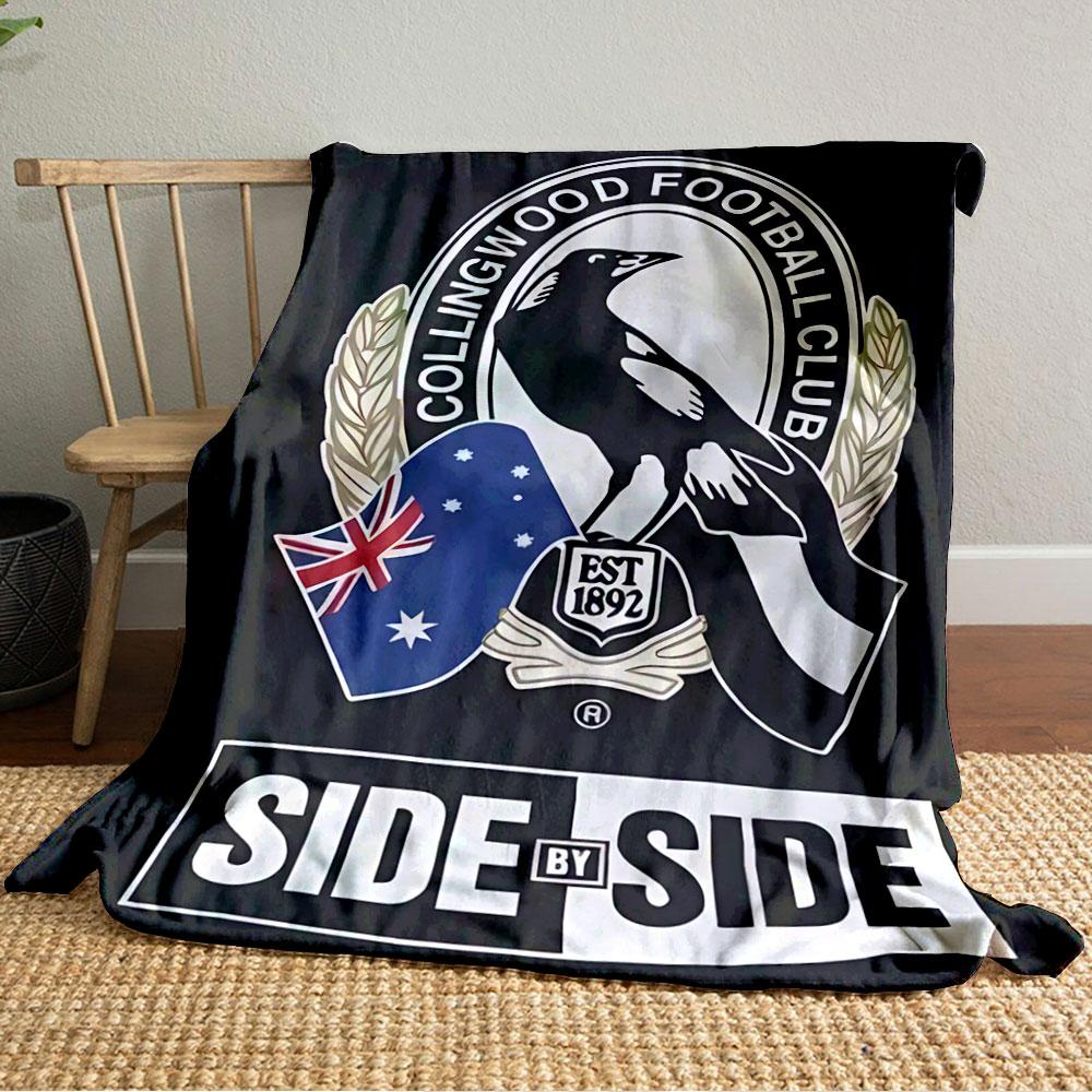 Collingwood Football Logo Blanket for all seasons blanket lunch break throw gift