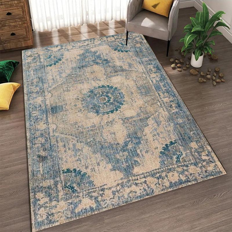 European Style Living Room Carpet Floor Mat Household Carpet Easy To Maintain Floor Mat for Home Use