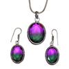 Bio-Tourmaline Quartz Jewelry Set 18-20'' Handmade For Womens Unisex New