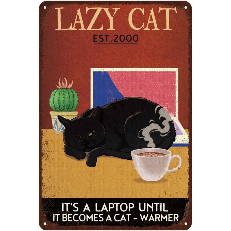 Cats Metal Tin Signs Being Normal Is Boring Wall Decoration Plaque Vintage Poster Iron Painting for Home Cafe Garden Club Bar