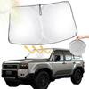 Передний солнцезащитный козырек Toyota Land Cruiser 250 с сумкой для хранения (аксессуары)