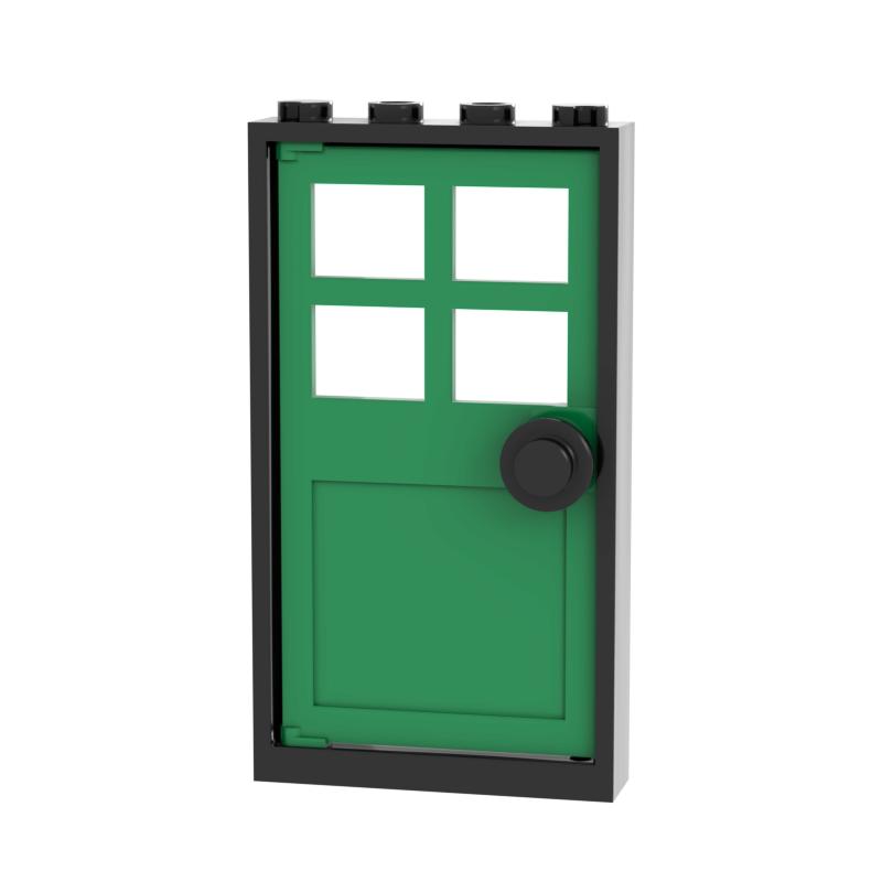 Дверные Оконные Строительные Блоки Совместимые с Крупными Брендами Детские Игрушки 60596 60623 6141 Раннее Обучение MOC Образовательные Подарки