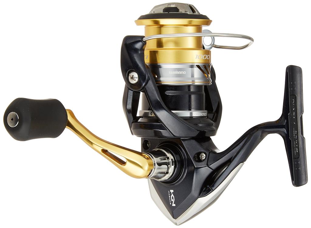 SHIMANO Спиннинговая катушка 16 Nasky 1000 для ловли Ajing и Rockfish (Shimano)