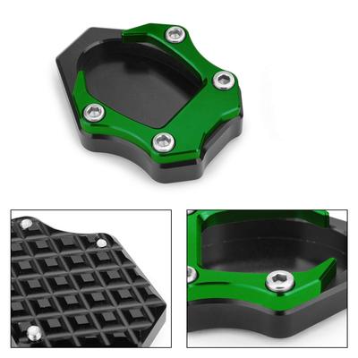 Bruce & Shark Kawasaki Ninja 400 250 2018 Эксклюзивная подножка боковая подставка подставка подножка пластина удлинитель алюминий зеленый