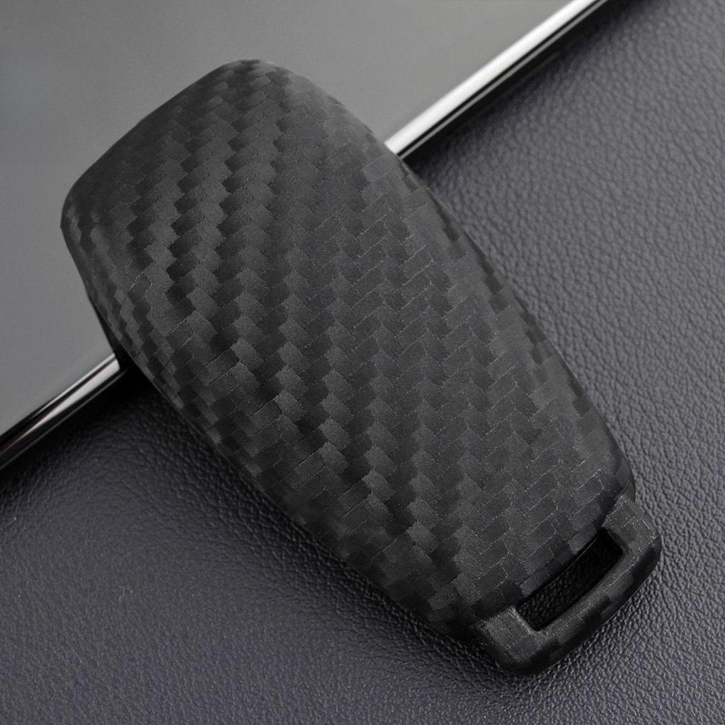 Carbon Fiber Protective Cover for Mercedes Benz C/E/S/CLS Key Fob