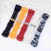 16 мм Ремешок из смолы и силикона для Casio G-Shock GA-100/110/120 GA400/700 GD-100/110 G-8900 GLS-100 Мужской женский Черный Золотой Ремешок для часов