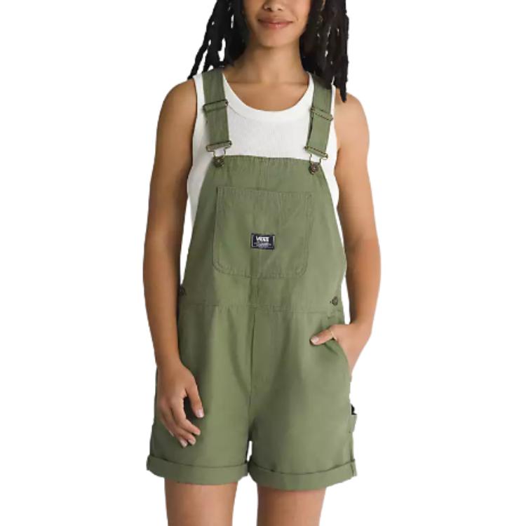 Vans Casual Shorts Women's Green VN0A5LMWAMB