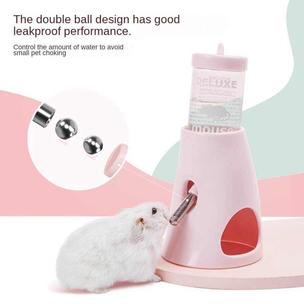 3 цвета Диспенсер для бутылок Пластиковый чайник для кормления с подставкой Диспенсер для воды для хомяка Зоотовары