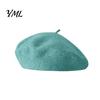 Solid Color Wool Hat Women French Beret Hat, Blend Artist Retro Style Painter Cap Cap, Cozy for Autumn Winter Vintage